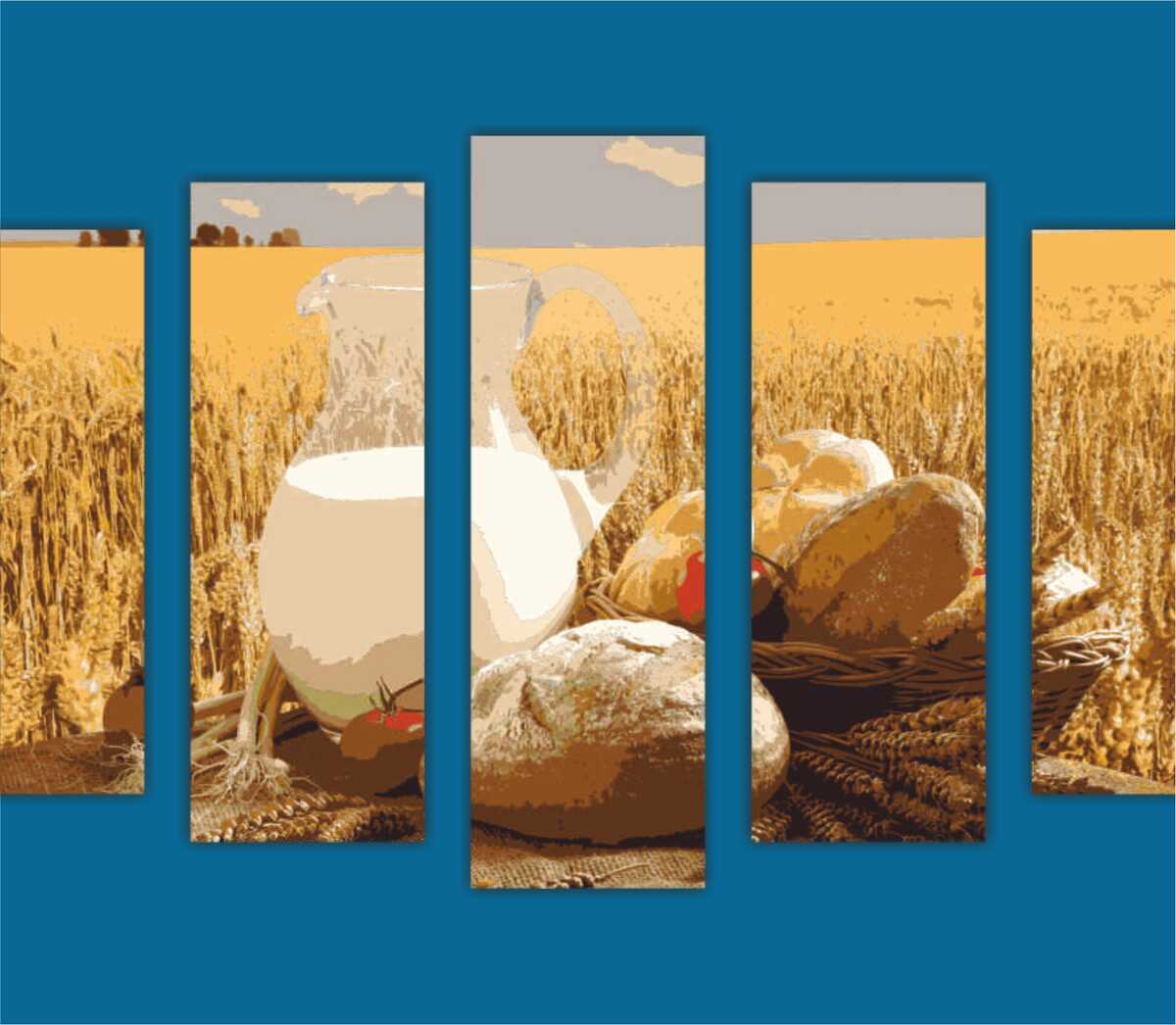 Печать на холсте